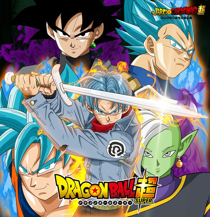 Dragon ball super goku trunks zamasu black goku and vegeta