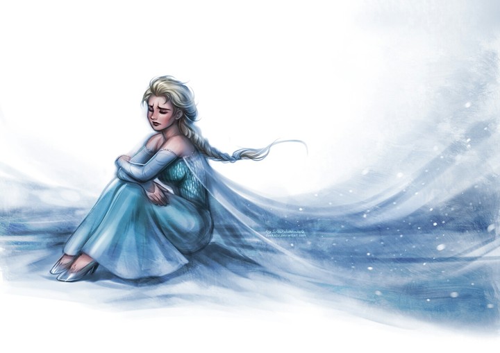 Elsa the snow queen frozen