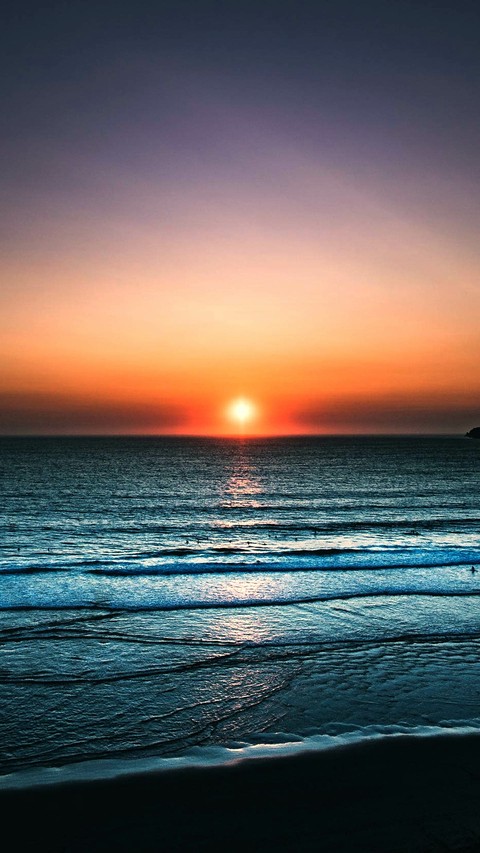ocean, sun wallpapers
