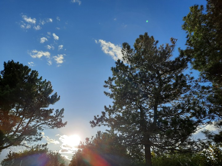 небо