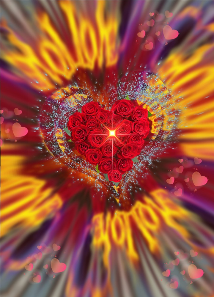 Herz voll Liebe