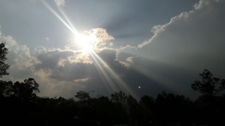 Sun & clouds
