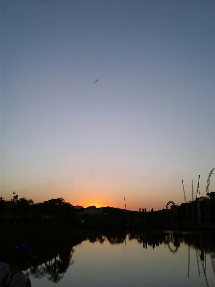 pôr do sol