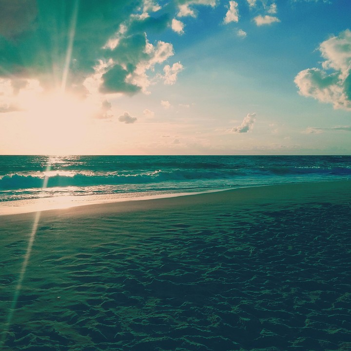 coucher de soleil