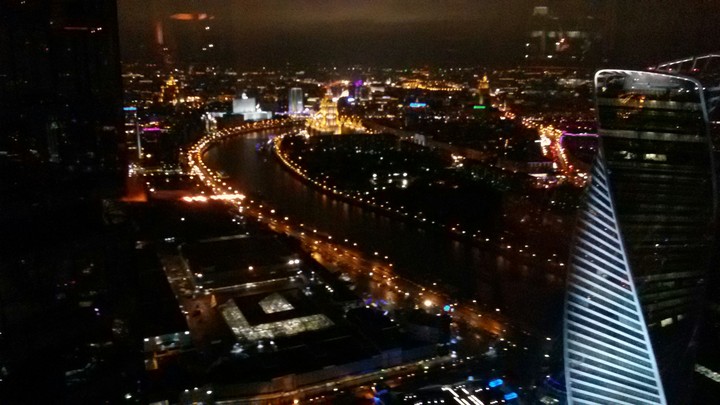 ночная Москва