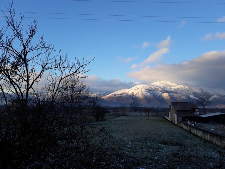 landscape in winter