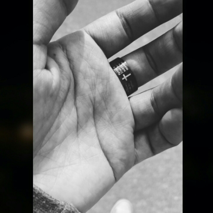 Black and white