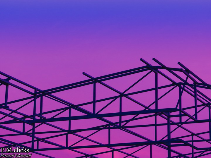 Under-construction building