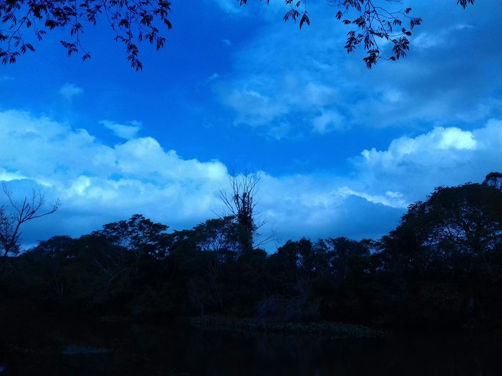 blue sky