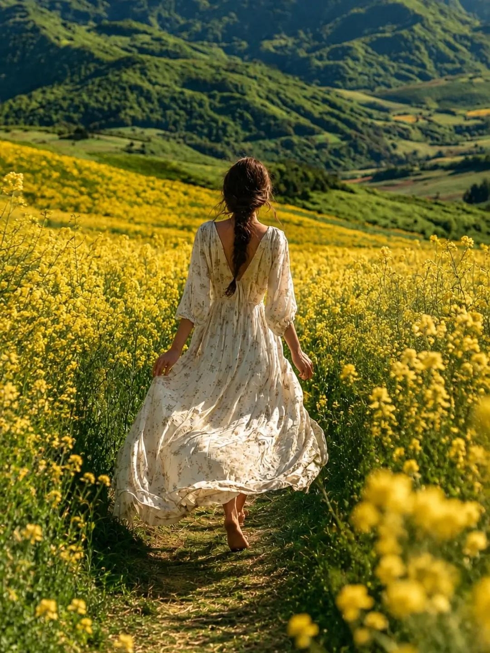 sfondi dress, wildflower