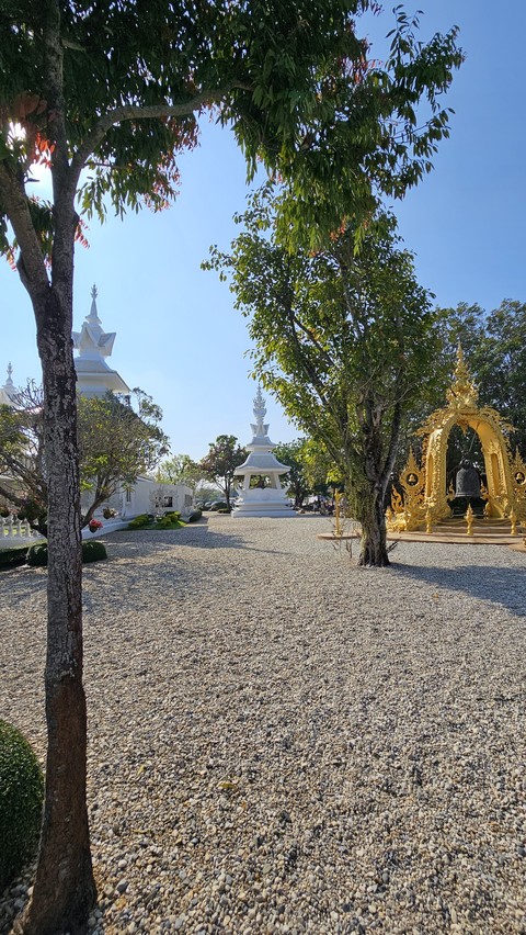 fonds d'écran stupa, spring