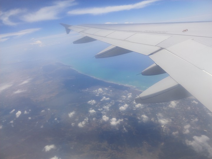 Flying...