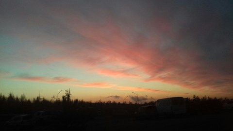 Motning sky