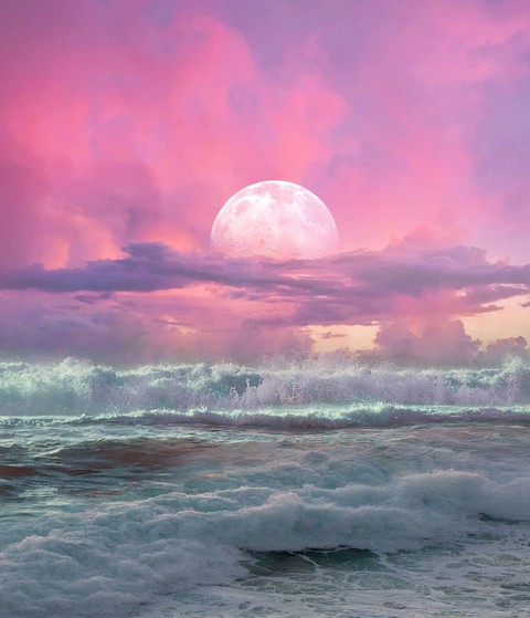 Moon and tide