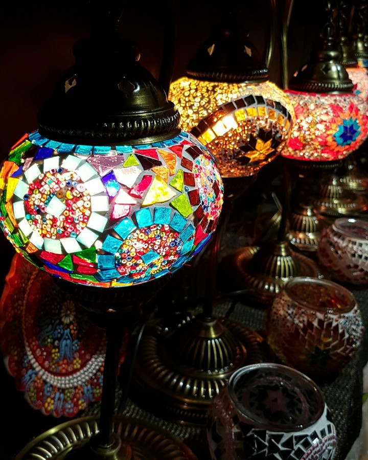 Mozaic lamps
