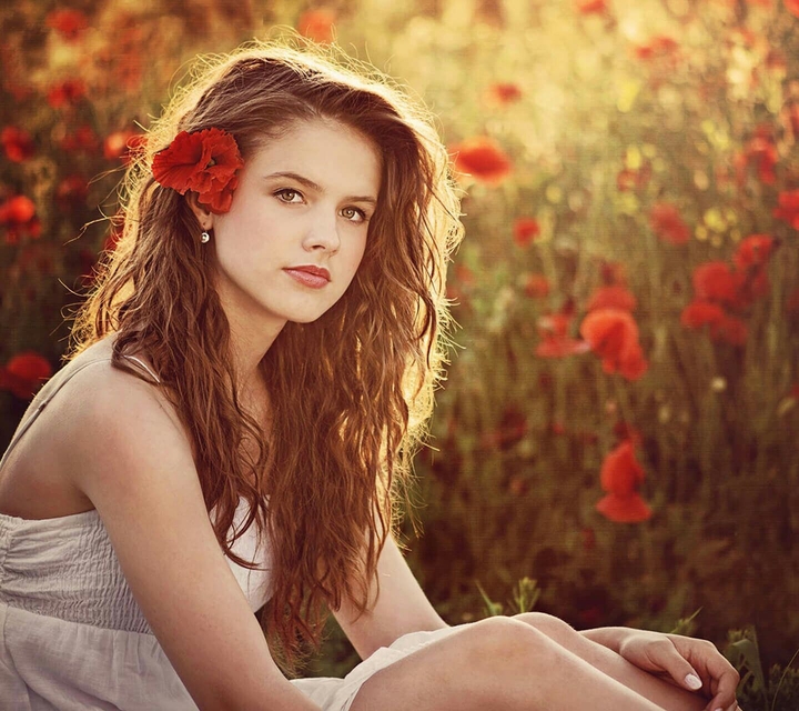 beautiful and cute girl