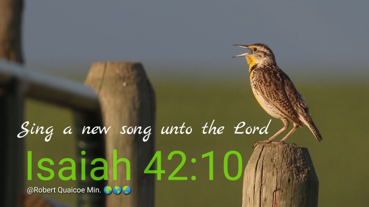 Sing unto God