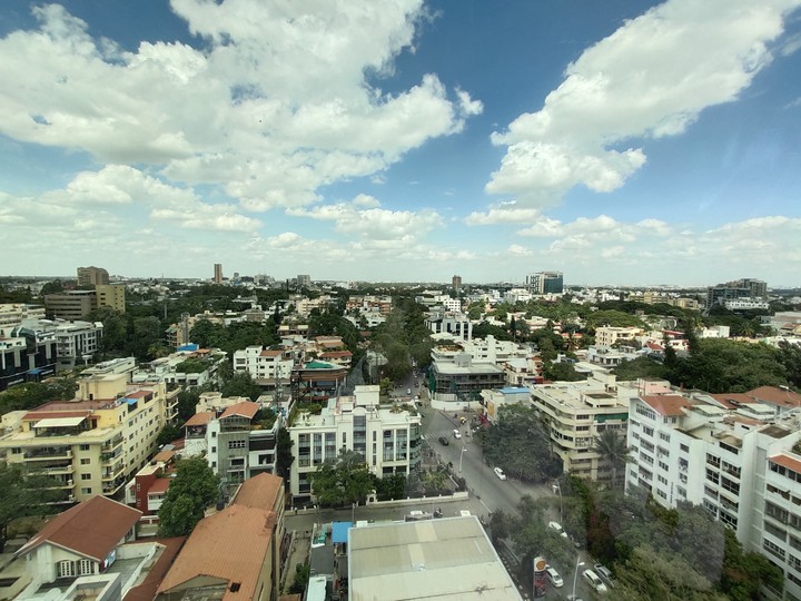 Bangalore Arial view