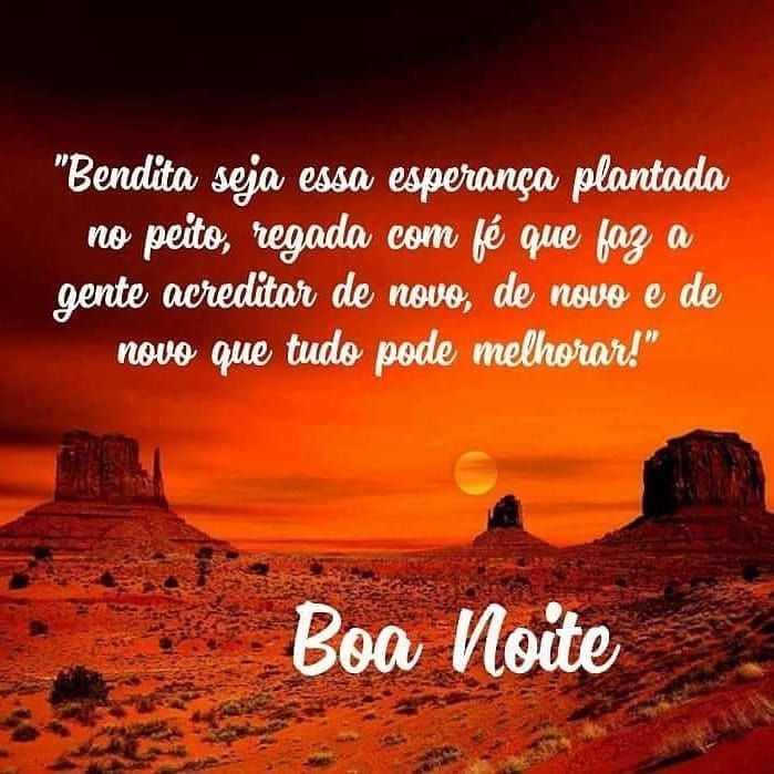 Boa noite.