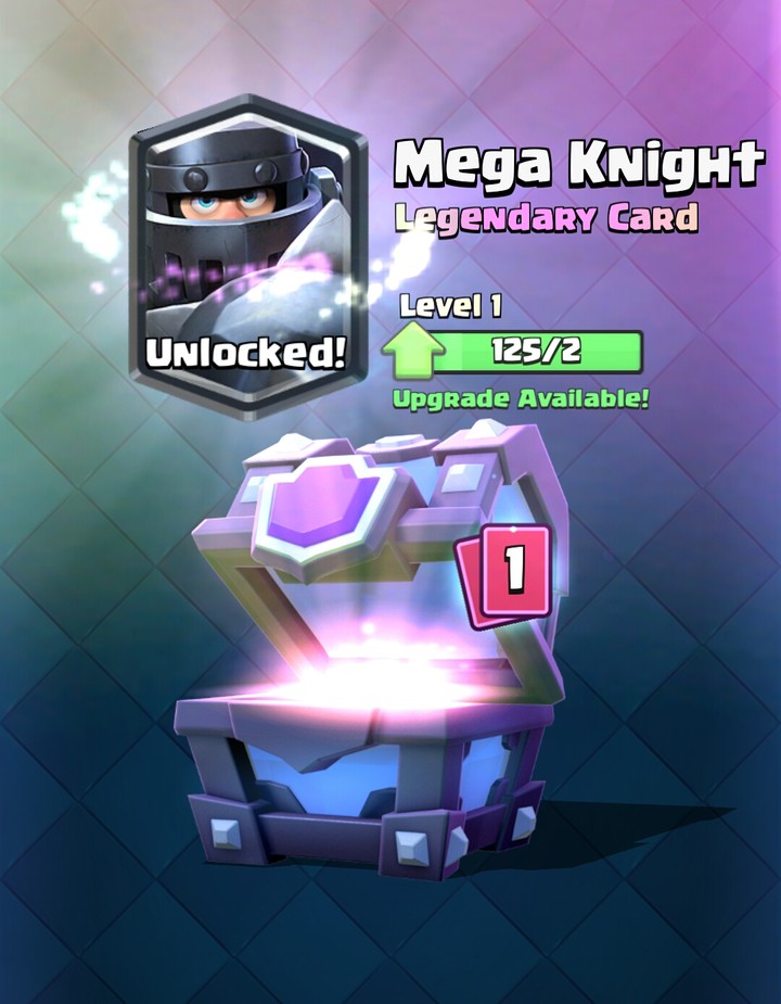 found a mega knight