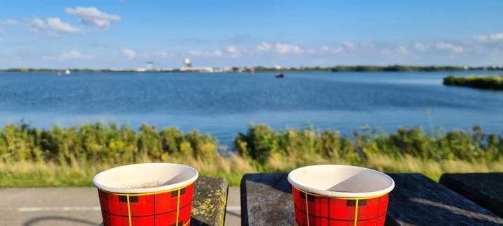 A drink with the view