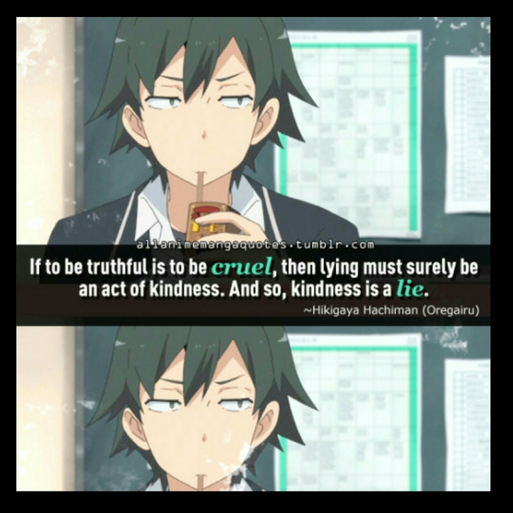 Kindness is a Lie