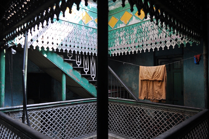 Inside the former house in North Kolkata