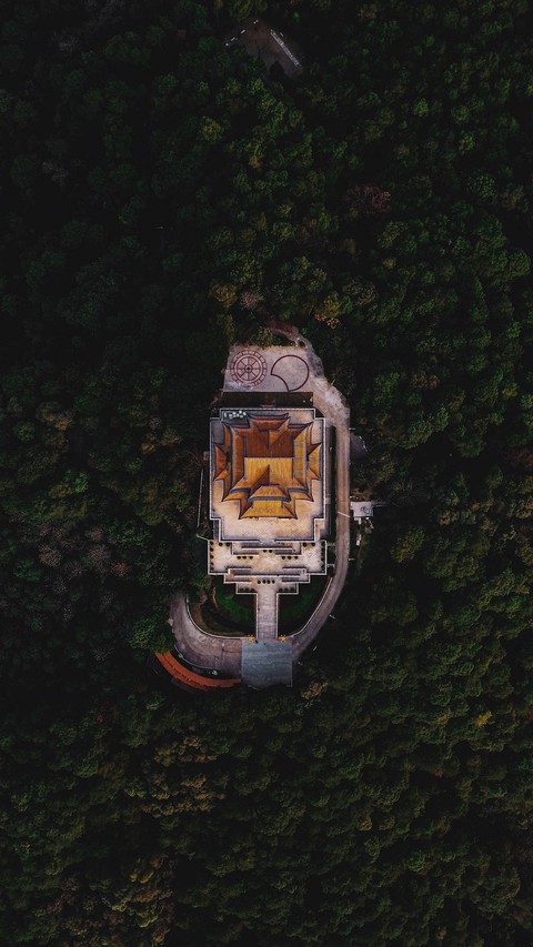 aerial view
