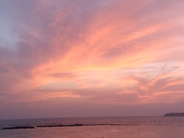 Red sky