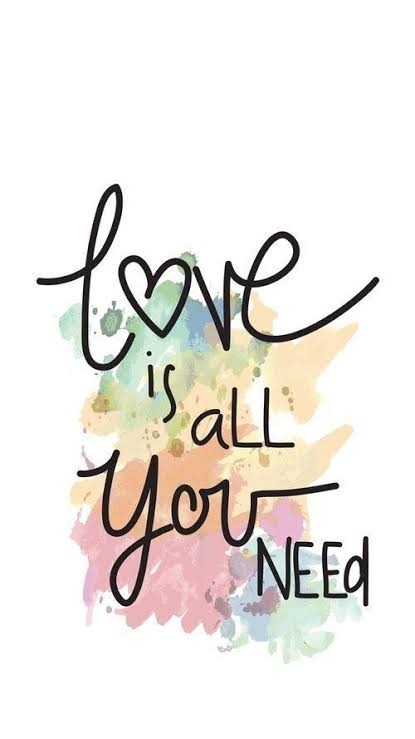 Love is all you need