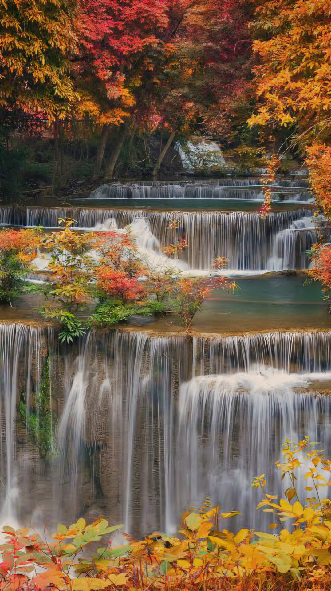 AUTUMN WATERFALL