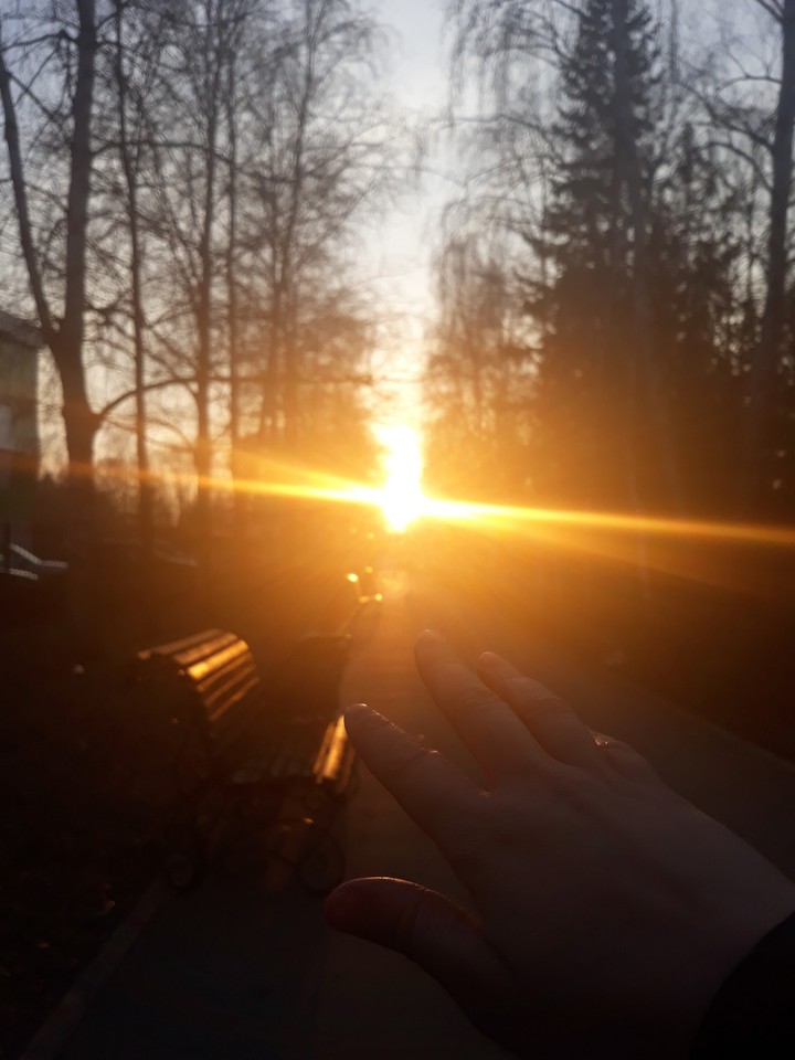 закат