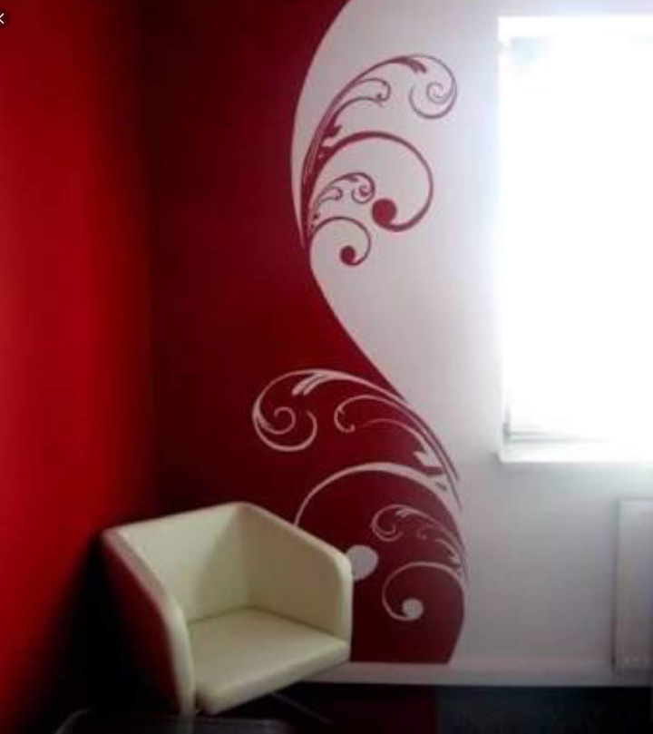 Wallpainting. . .My oil paint  . .