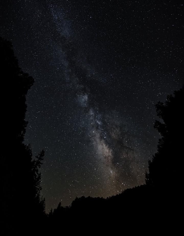 Milky Way over Kentucky in the Red River Gorge