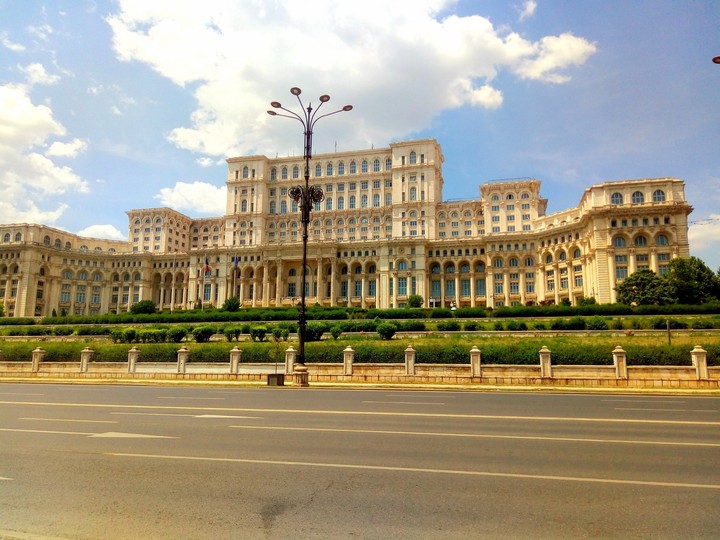 Casa poporului .Bucharest Romania
