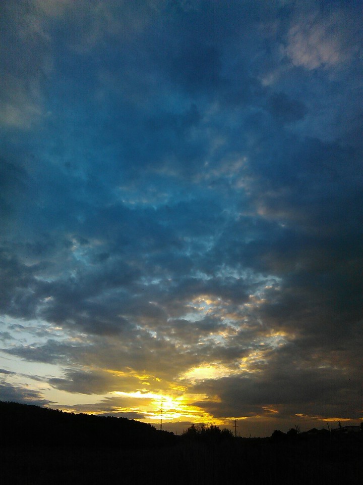 Sun go's down