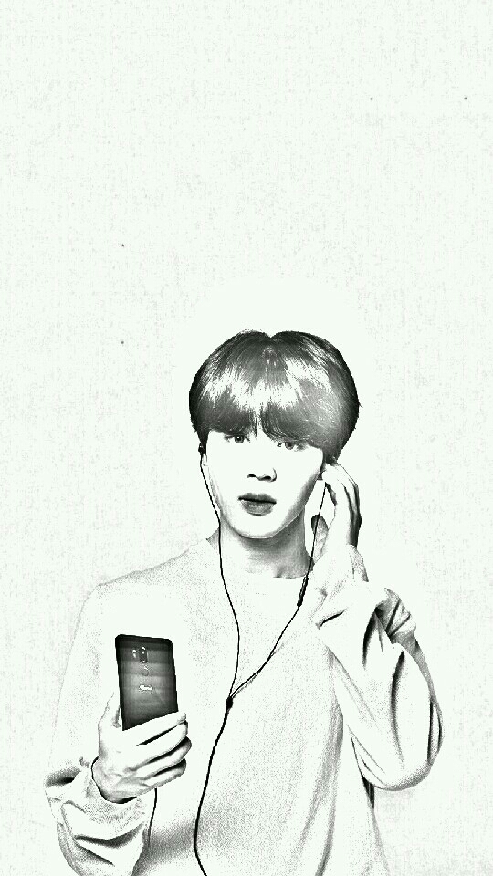 Sketch Jimin Wallpaper