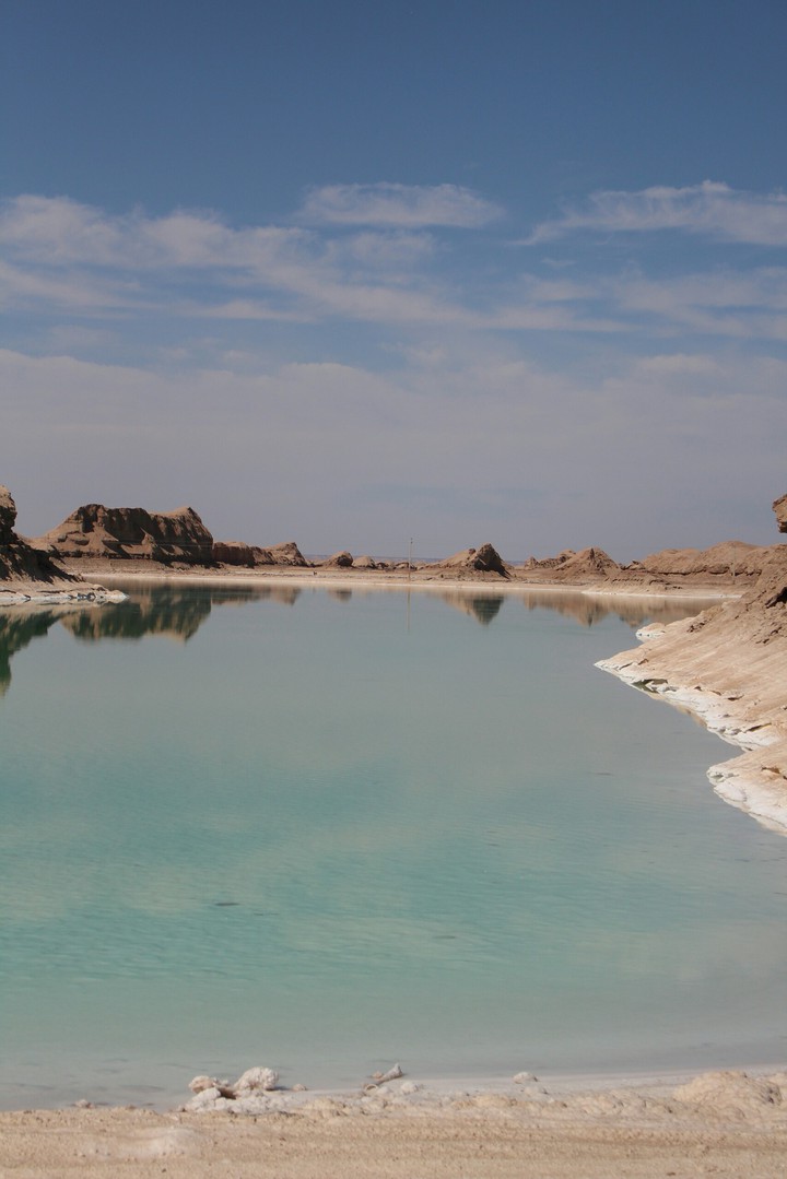 lake in desert !!