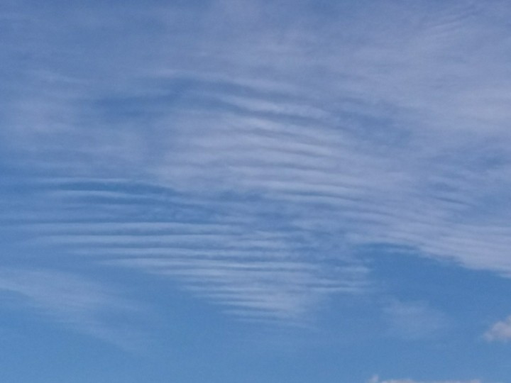 strange clouds
