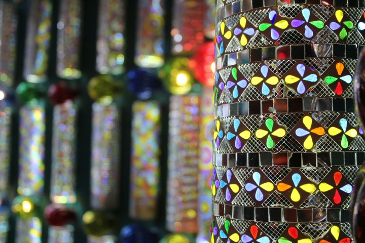 lights decorations Durga puja