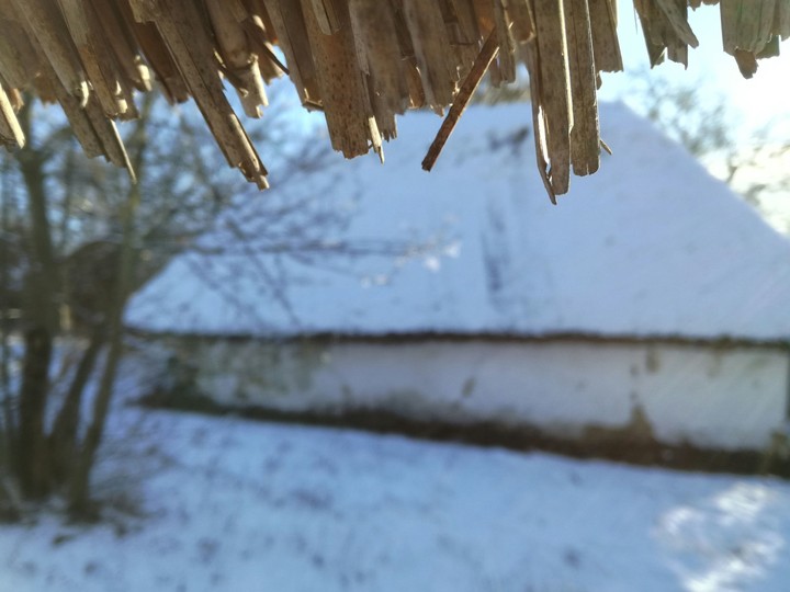 snow and slum