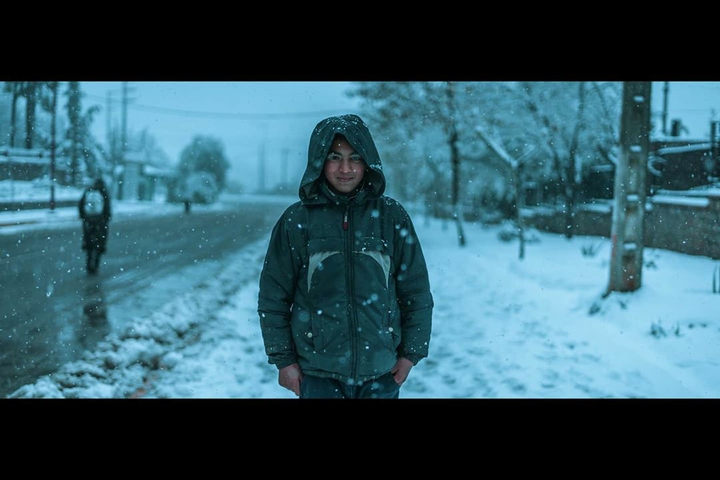 under the snow