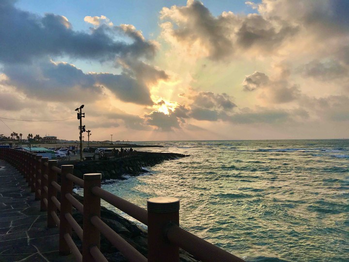 5:49pm in Jeju