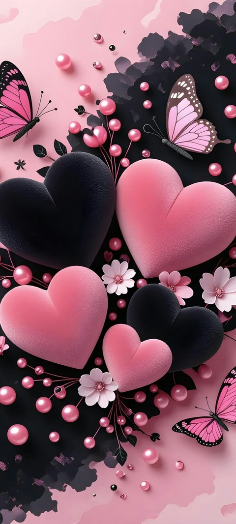 pink, love Hintergrundbilder