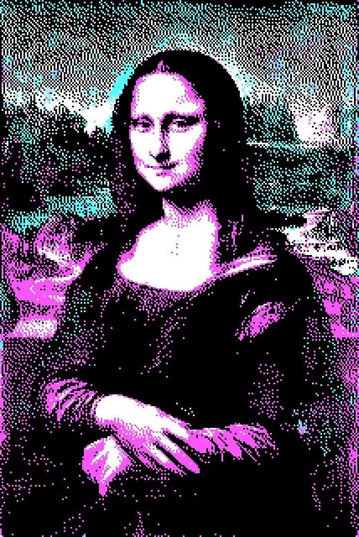 Mona Lisa Pixel
