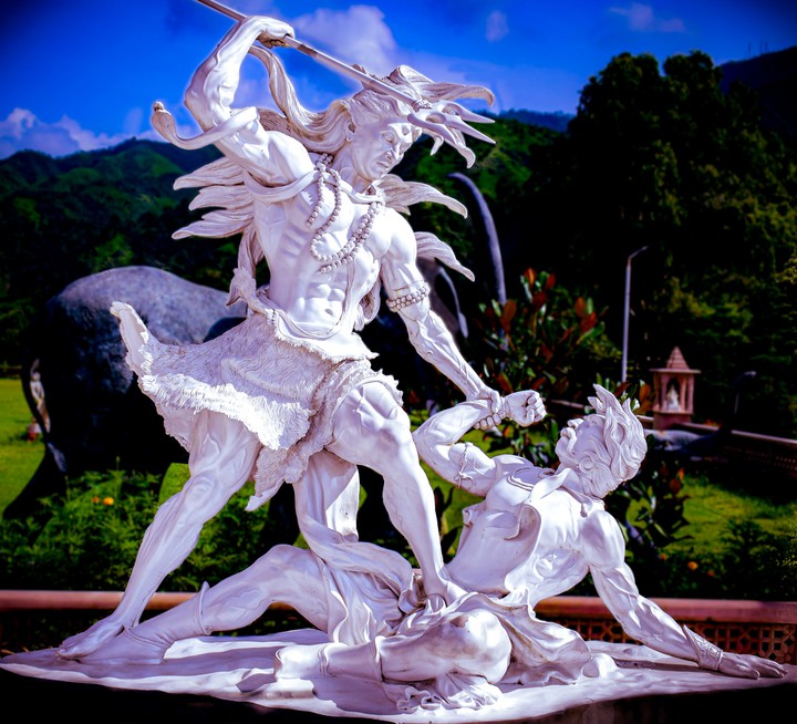 Lord shiva, Mohan Shakti Heritage Park, Solan, India