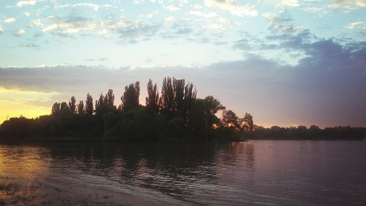 закат