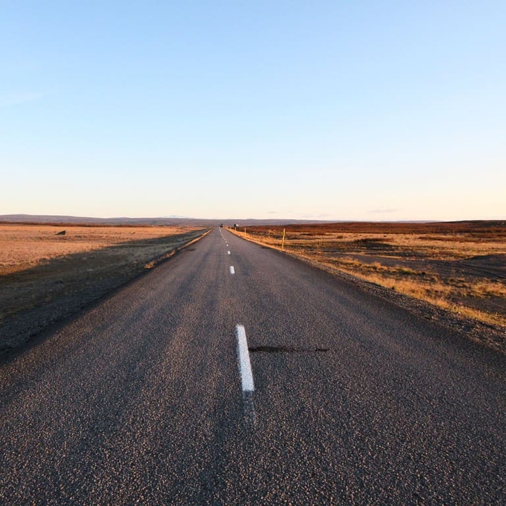 Road in the middle of nowhere