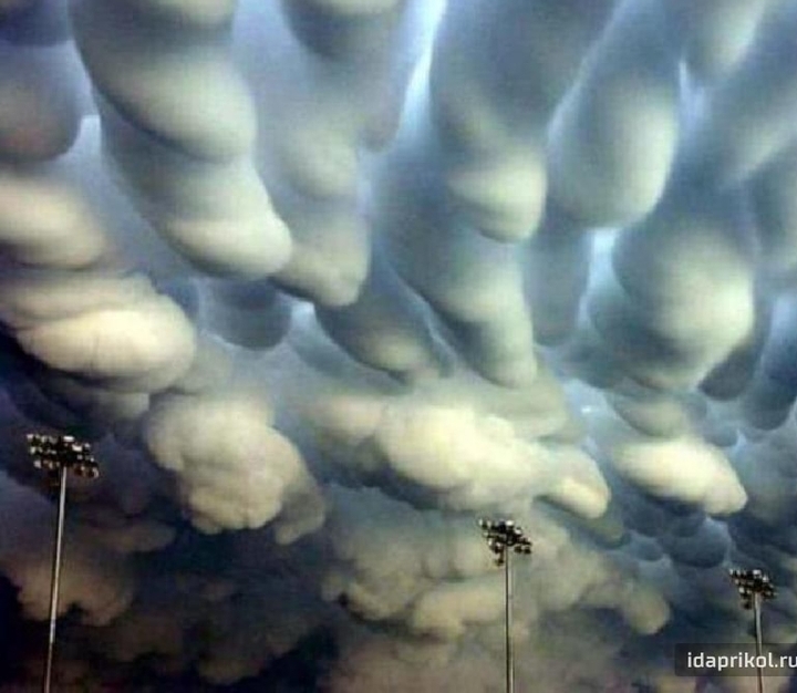 clouds after tornado