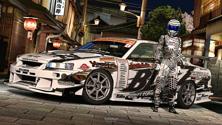 BLITZ DUNLOP SKYLINE GTR R34